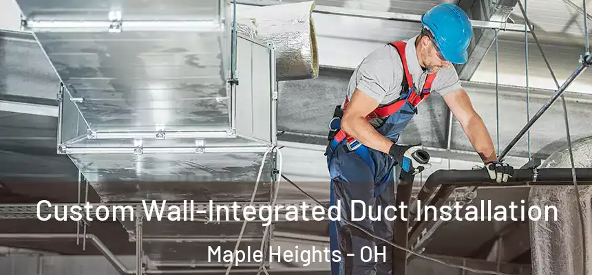  Custom Wall-Integrated Duct Installation Maple Heights - OH